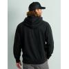 imageHUK Mens Cotton Fleece Graphic Hoodie Performance Fishing SweatshirtHukd Up  Black