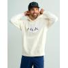 imageHUK Mens Cotton Fleece Graphic Hoodie Performance Fishing SweatshirtHukd Up  Egret
