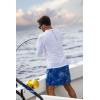 imageHUK Mens Kc Scott Patterned Volley Shorts Performance Fishing BoardshortsDesert Rose  Quiet Harbor