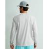 imageHUK Mens Performance Fishing Logo Tee Long Sleeve QuickDryHarbor Mist