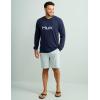 imageHUK Mens Performance Fishing Logo Tee Long Sleeve QuickDryNaval Academy
