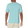 imageHUK Mens Performance Fishing Logo TeeShort Sleeve  QuickDryPorcelian Blue Heather