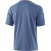imageHUK Mens Performance Fishing Logo TeeShort Sleeve  QuickDryTitanium Heather