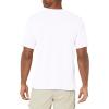 imageHUK Mens Performance Fishing Logo TeeShort Sleeve  QuickDryWhite  New Logo