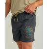 imageHUK Mens Pursuit Volley Pattern QuickDry ShortsVolcanish Ash