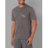 imageHUK Short Sleeve Mineral Wash Pocket Tee Fishing TShirt for MenVolcanic Ash