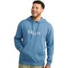 imageHUK Mens Cotton Fleece Graphic Hoodie Performance Fishing SweatshirtHukd Up  Quiet Harbor