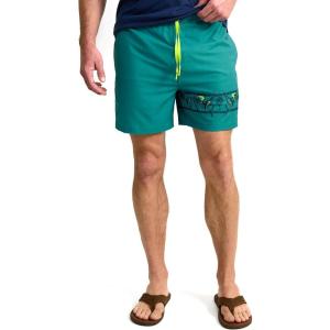 imageHUK Mens Pursuit Volley Pattern QuickDry ShortsStorm Blue