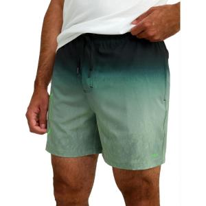 imageHUK Mens Pursuit Volley Pattern QuickDry ShortsSummer Green