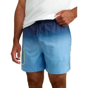 imageHUK Mens Pursuit Volley Pattern QuickDry ShortsYellowfin