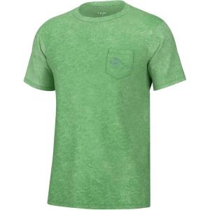 imageHUK Short Sleeve Mineral Wash Pocket Tee Fishing TShirt for MenPatina