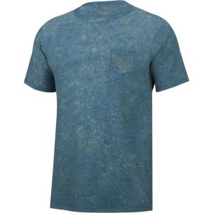 imageHUK Short Sleeve Mineral Wash Pocket Tee Fishing TShirt for MenTapestry