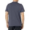 imageHUK Mens Performance Fishing Logo TeeShort Sleeve  QuickDrySargasso Sea Heather