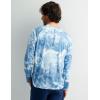 imageHUK Mens Standard Pursuit Pattern Crew Sleeve Performance Shirt Mossy OakStormwater Spindrift