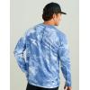 imageHUK Mens Standard Pursuit Pattern Crew Sleeve Performance Shirt Mossy OakStormwater Spindrift