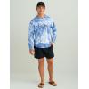 imageHUK Mens Standard Pursuit Pattern Crew Sleeve Performance Shirt Mossy OakStormwater Spindrift
