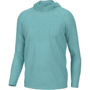 imageHUK Waypoint Hoodie Performance LongSleeve Shirt for MenIsland Paradise