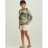 imageHUK Boys Pursuit Camo Crew Sleeve Performance Shirt for KidsMossy Oak Stormwater Freshwater