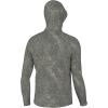 imageHUK Men Waypoint Pattern Hoodie Performance Fishing ShirtSpot Tail  Moss