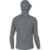 imageHUK Men Waypoint Pattern Hoodie Performance Fishing ShirtSpot Tail  Set Sail