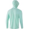 imageHUK Mens Icon X Hoodie  Fishing Shirt with 50 UPF Sun ProtectionBeach Glass