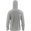 imageHUK Mens Icon X Hoodie  Fishing Shirt with 50 UPF Sun ProtectionGray