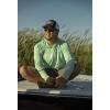 imageHUK Mens Icon X Hoodie  Fishing Shirt with 50 UPF Sun ProtectionLichen