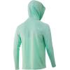 imageHUK Mens Icon X Hoodie  Fishing Shirt with 50 UPF Sun ProtectionLichen