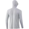 imageHUK Mens Icon X Hoodie  Fishing Shirt with 50 UPF Sun ProtectionOyster