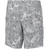 imageHUK Mens Pursuit Pattern Boardshorts QuickDry SwimsuitFin Flats  Harbor Mist