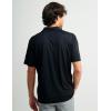 imageHUK Mens Pursuit Performance Short Sleeve Polo ShirtBlack