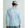imageHUK Mens Standard Pursuit Pattern Crew Sleeve Performance Shirt Mossy OakStormwater Bonefish