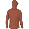 imageHUK Waypoint Hoodie Performance LongSleeve Shirt for MenBaked Clay