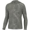 imageHUK Men Waypoint Pattern Hoodie Performance Fishing ShirtSpot Tail  Moss