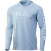 imageHUK Pursuit Hoodie  Performance LongSleeve Shirt 30 UPF  Sargasso Sea