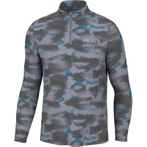 imageHUK Camden Coldfront Pullover Fishing 14 Zip for MenNight Owl