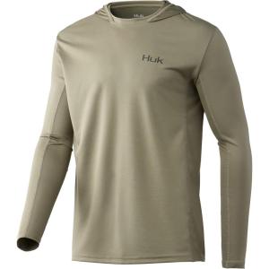 imageHUK Mens Icon X Hoodie  Fishing Shirt with 50 UPF Sun ProtectionOverland