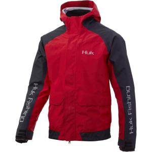 imageHUK Mens Tournament Wind ampamp Water Proof Rain JacketRed