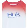 imageHUK Kids Printed Long Sleeve Shirt Sun ProtectionFlare Fade  Americana