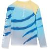 imageHUK Kids Printed Long Sleeve Shirt Sun ProtectionFlare Fade  Blue Radiance