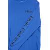 imageHUK Kids Printed Long Sleeve Shirt Sun ProtectionKc Big Bull  Deep Cobalt