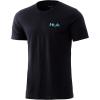 imageHUK UnisexChild Tee  Kids Performance Fishing TShirtMarlin Badge  Black