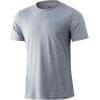 imageHUK UnisexChild Tee  Kids Performance Fishing TShirtMarlin Badge  Sharkskin Heather