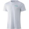 imageHUK UnisexChild Tee  Kids Performance Fishing TShirtMarlin Badge  White