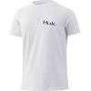 imageHUK UnisexChild Tee  Kids Performance Fishing TShirtOffshore Shield  White