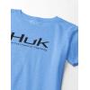 imageHUK UnisexChild Tee  Kids Performance Fishing TShirtPerformance Fishing  Dusk Blue