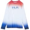 imageHUK Kids Printed Long Sleeve Shirt Sun ProtectionFlare Fade  Americana