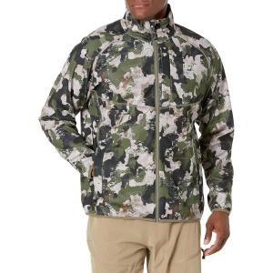 imageHUK Mens Icon X Soft Shell Jacket  Windproof ampamp Water Resistant ZipRefraction Hunt Club