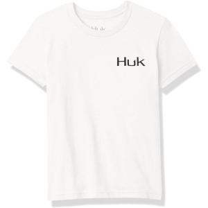 imageHUK UnisexChild Tee  Kids Performance Fishing TShirtNew Superior