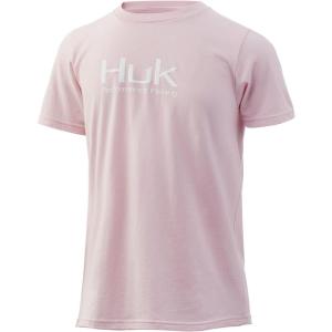 imageHUK UnisexChild Tee  Kids Performance Fishing TShirtPerformance Fishing  Seafoam
